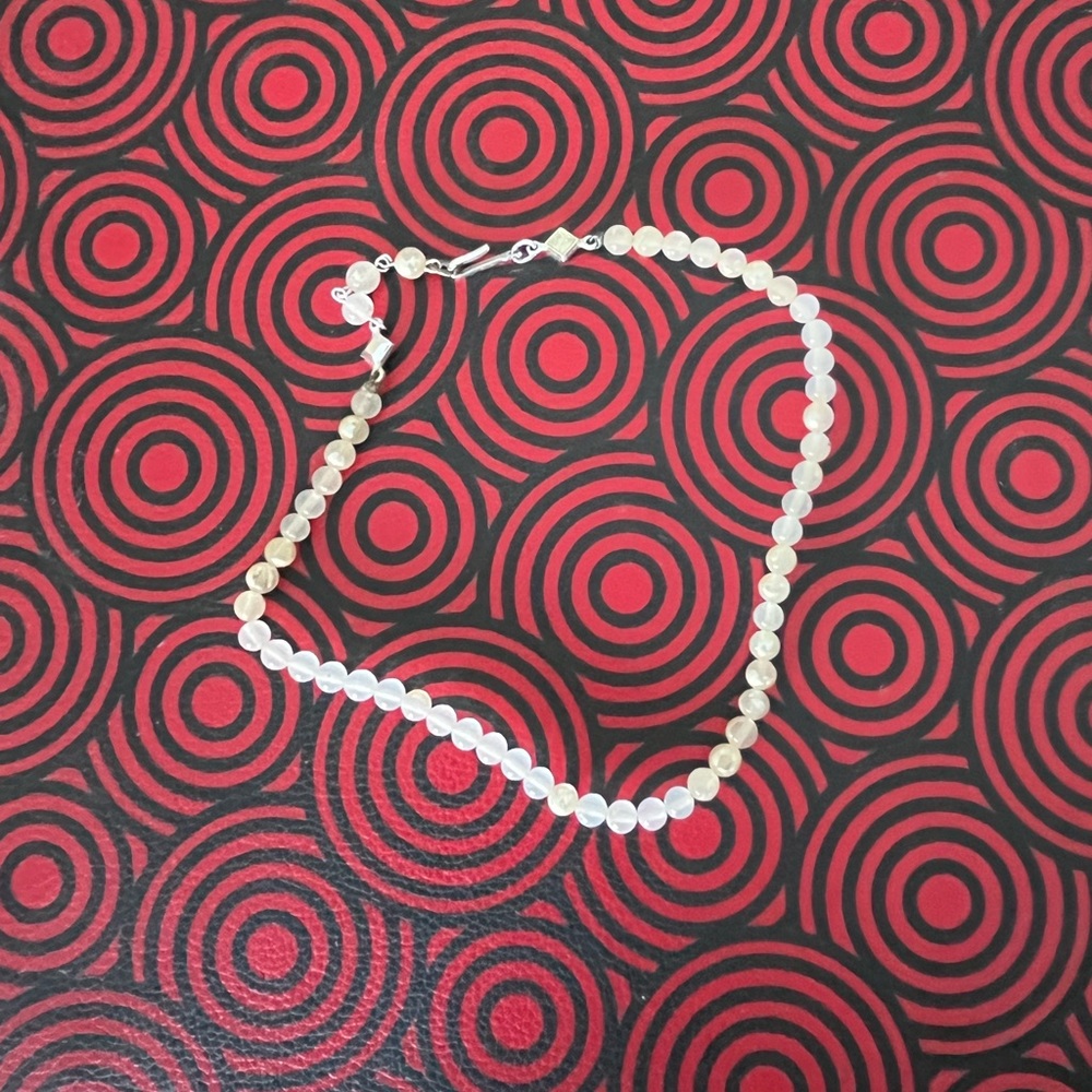 Faux Pearl Chocker